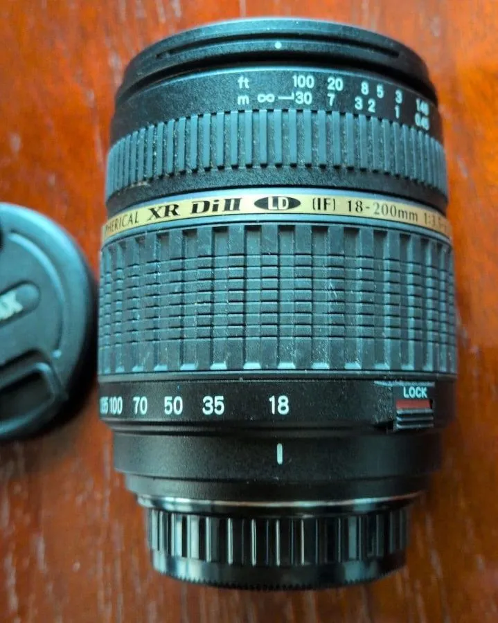 Объектив TAMRON AF 18-200 PENTAX Zoom Lens
