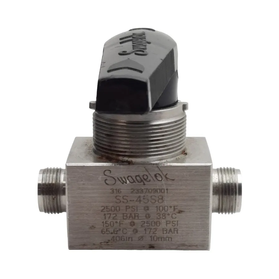 Клапан Swagelok SS-45S8 Stainless Steel Ball Valve 2500psig 1/2"