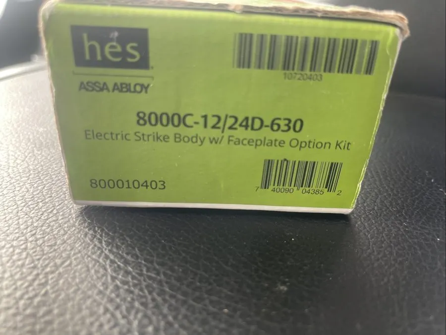 Оборудование видеонаблюдения Assa Abloy 8000C-12/24D-630 HES 8000C Electric Stri