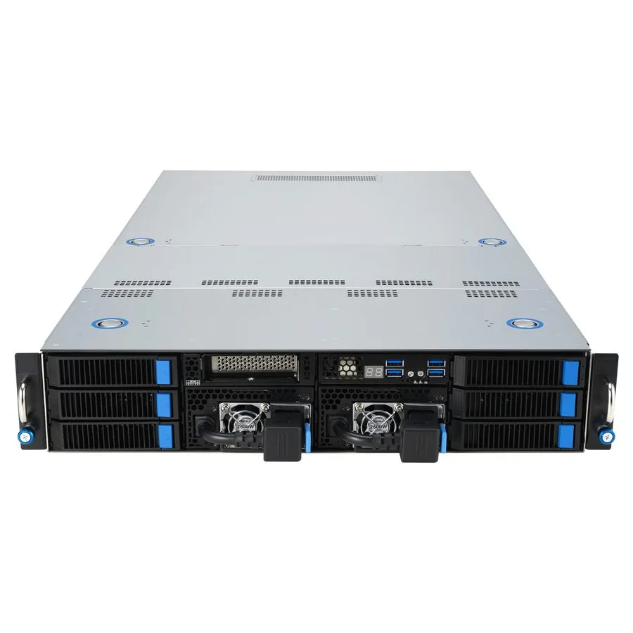 Сервер ASUS ESC4000A-E12 2U AI Server 4x 3.5"(2x NVME) 4x GPU
