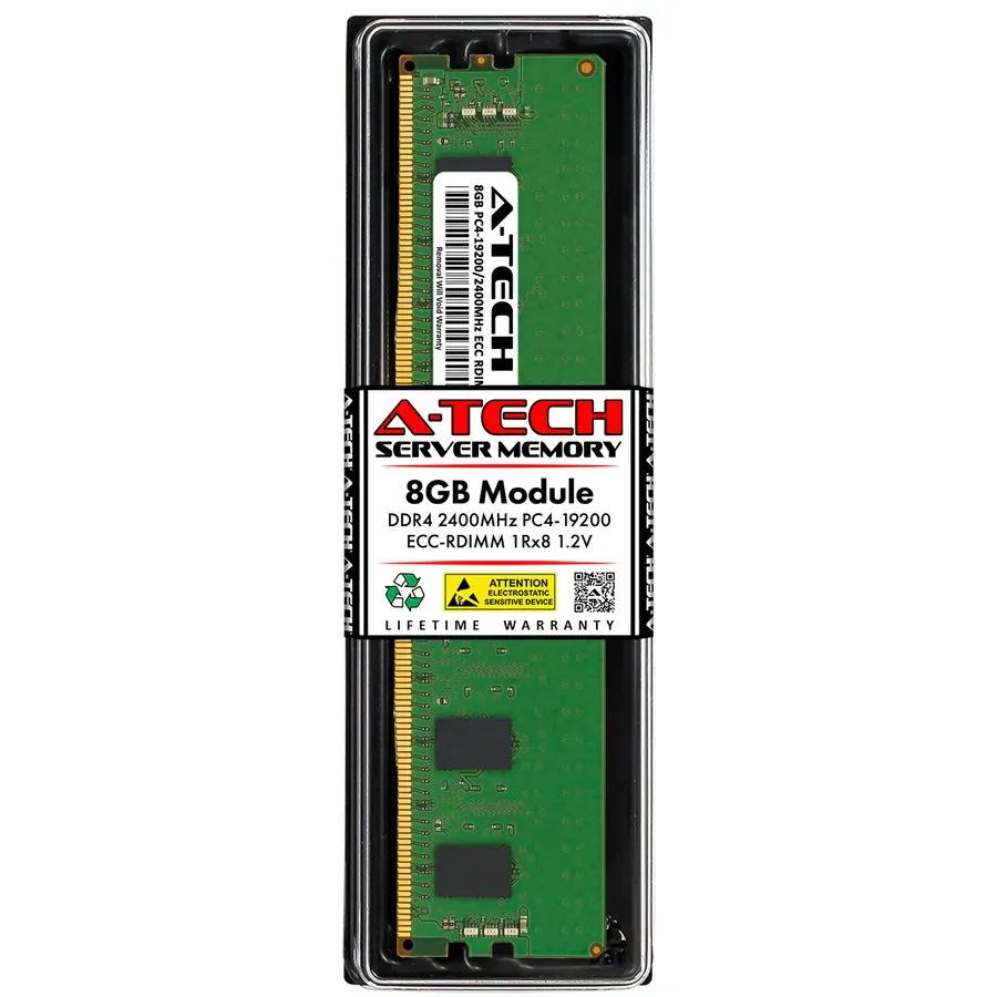 Модуль памяти 8GB 1Rx4 PC4-2400 RDIMM Supermicro X11SDW-14CN-TP13F+ X12SDV-4C-SP