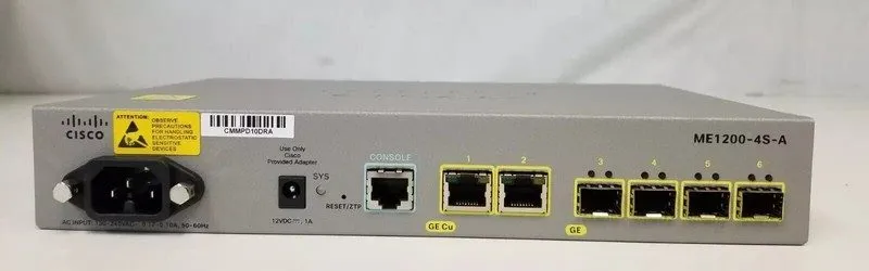 Коммутатор Cisco ME1200 Carrier Ethernet Access Device ME1200-4S-A