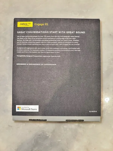 VoIP-шлюз Jabra Engage 55 Stereo Wireless Headset 9559-450-125 — фото лота 2