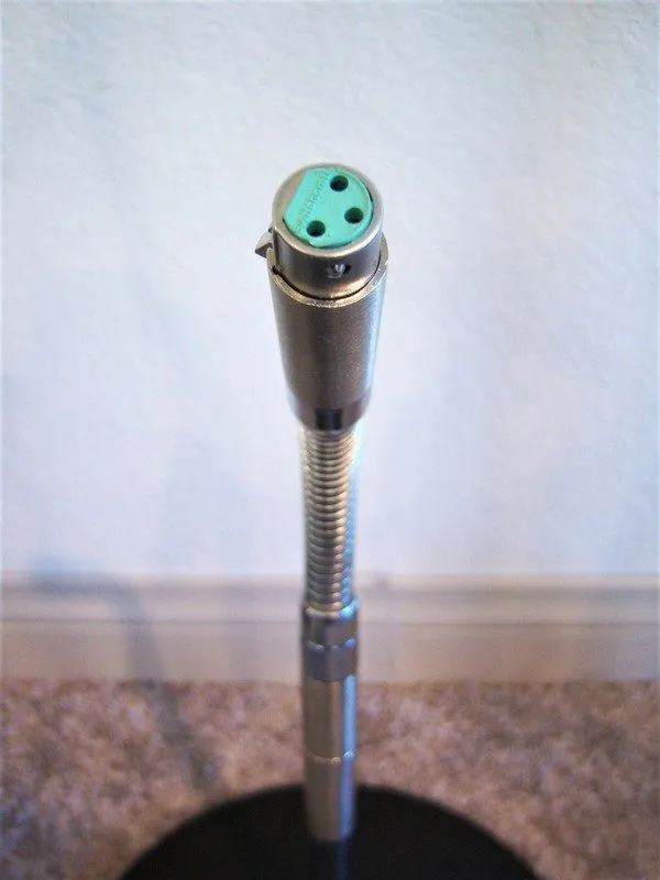 Микрофон Vintage 1950's Atlas MS-12C microphone floor stand MS-10C MS-11C Shure 