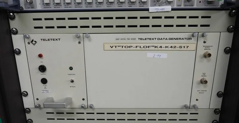 Тестер Teletext/ V.g. Electronics LTD. Teletext DATA Generator 1014-522-463