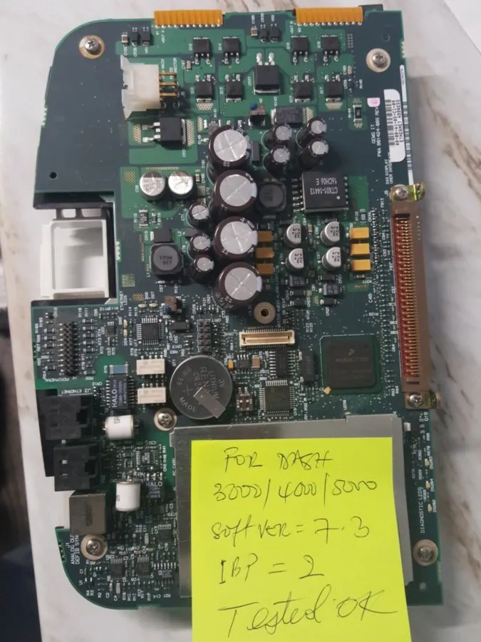 Плата GE Dash 3000 4000 5000 CPU Board SW.7.3 with EtCo2 enabled 1 Year Free