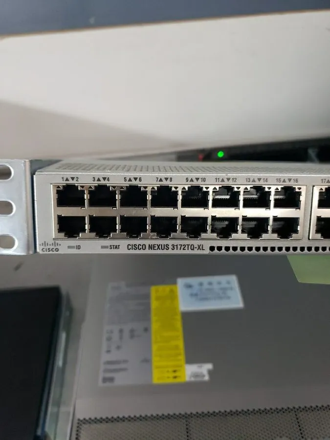 Трансивер Cisco N3K-C3172TQ-XL 48-Port 10GBase-T RJ-45 6 QSFP NetworkSwitch