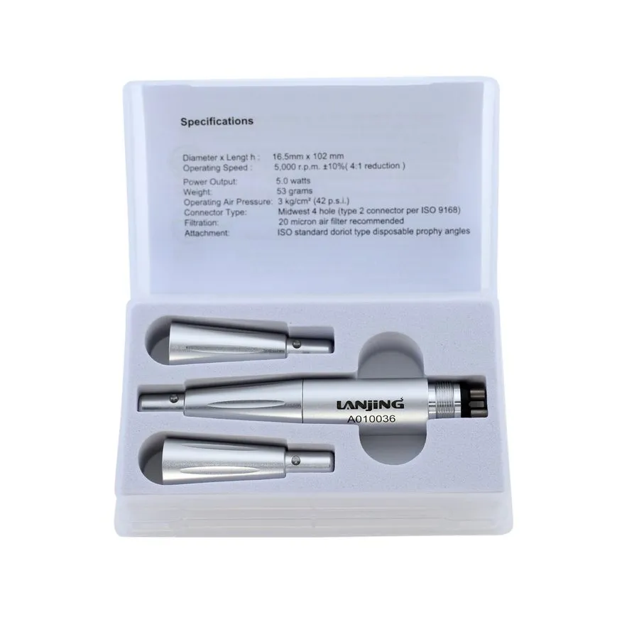 Стоматологический наконечник Dental Hygiene Prophy Handpiece Straight 4:1 Nose C — фото лота 2