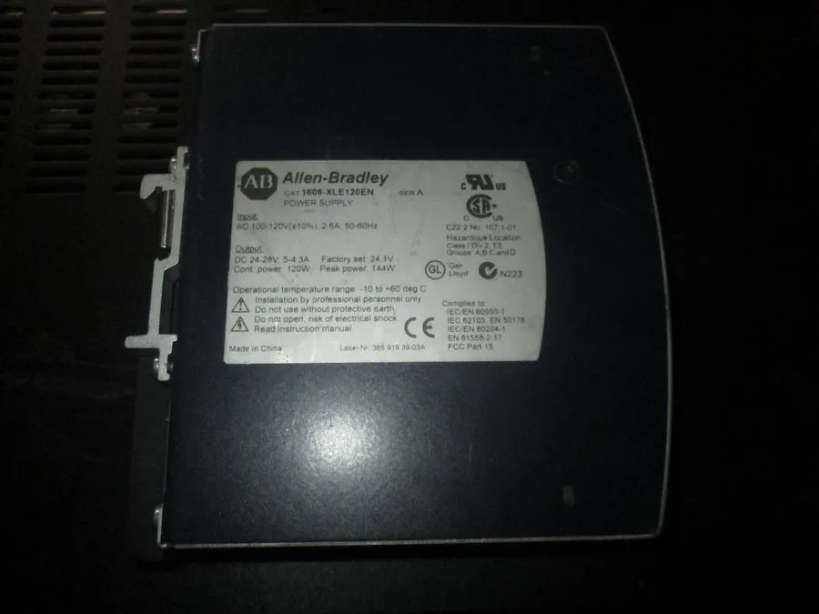 Блок питания Allen Bradley 1606-xle120en Power Supply