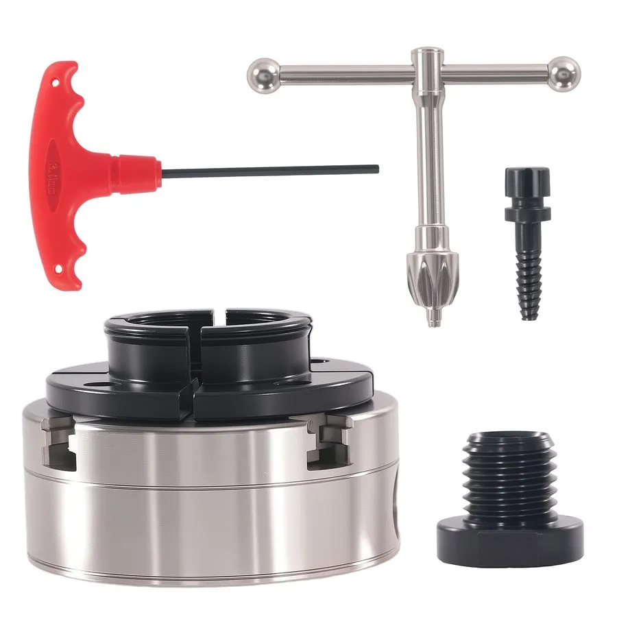 Режущий инструмент 4-Jaw Self-Centering Lathe Chuck 3.75" M33x3.5 Mount