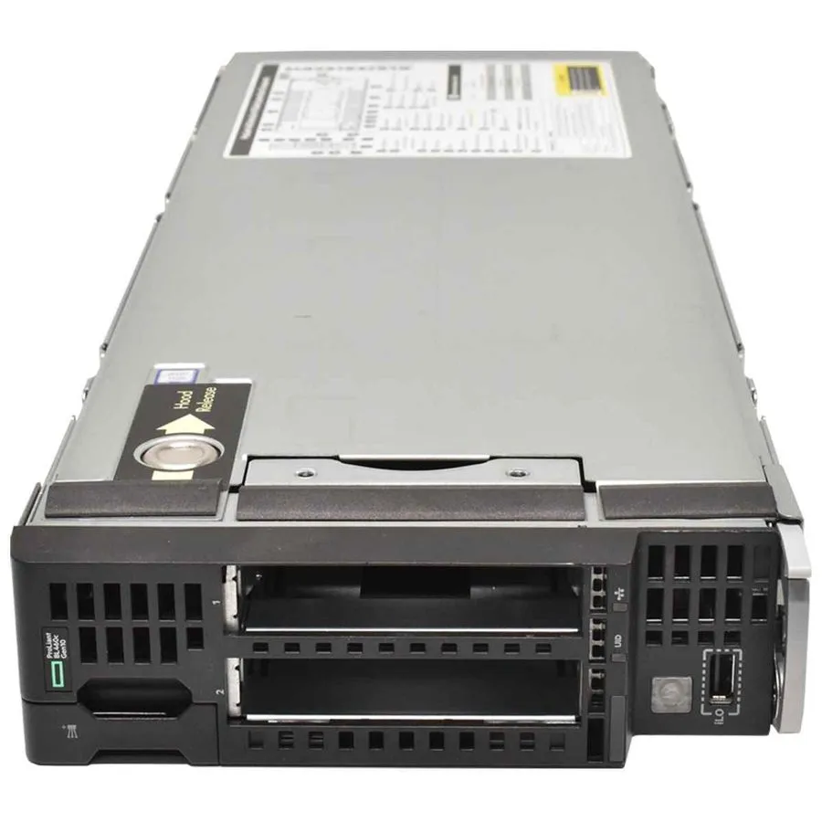 Сервер HP Blade Server BL460c G10 2xGOLD 5115 32GB P204i P408e-M 8362664-001 863