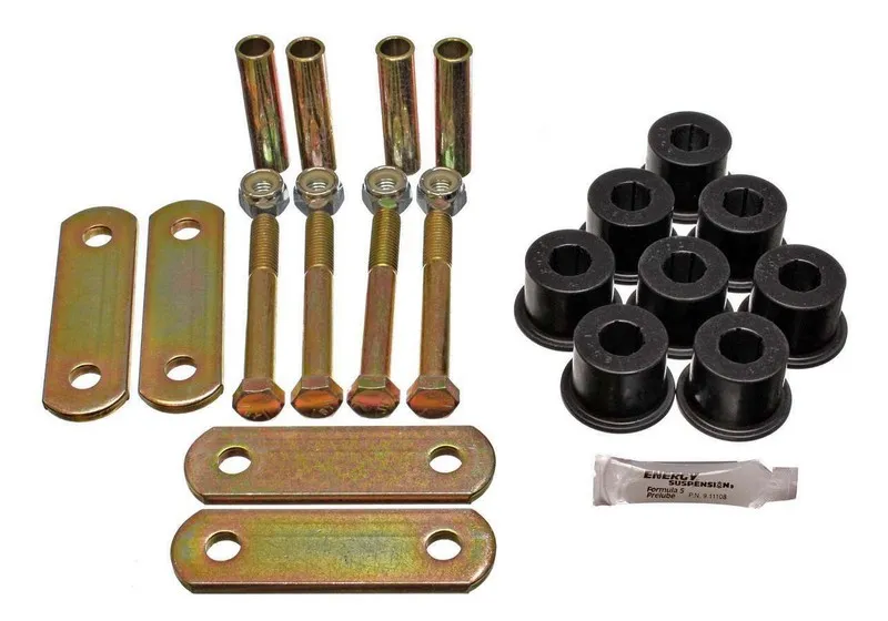 Такелажная скоба 67-81 Camaro Shackle Set w/o Sprng Bush Black ENERGY SUSPENSION