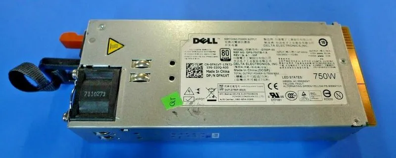 Блок питания Dell 750W Power Supply D750P-S0 DPS-750TB-1 A FN1VT