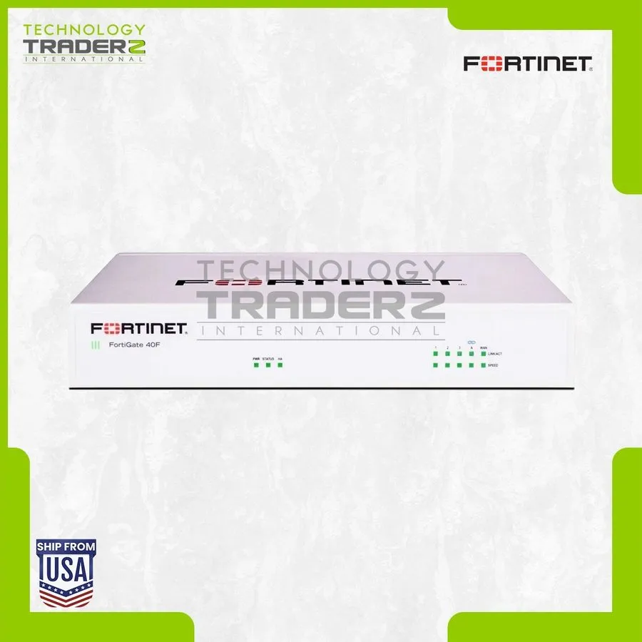 Межсетевой экран Fortinet FortiGate 40F FG-40F Enterprise Firewall Security Appl