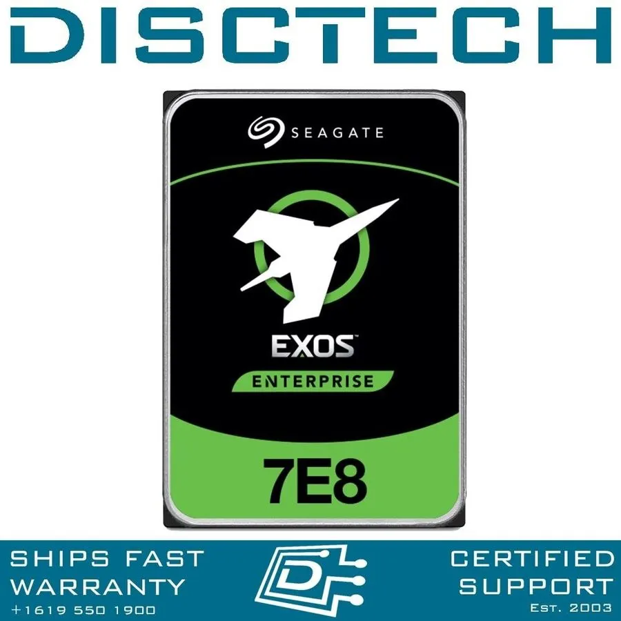 Жёсткий диск Seagate Exos 7E8 ST8000NM001A 8TB 3.5” 7.2K RPM 512e Enterprise SAS