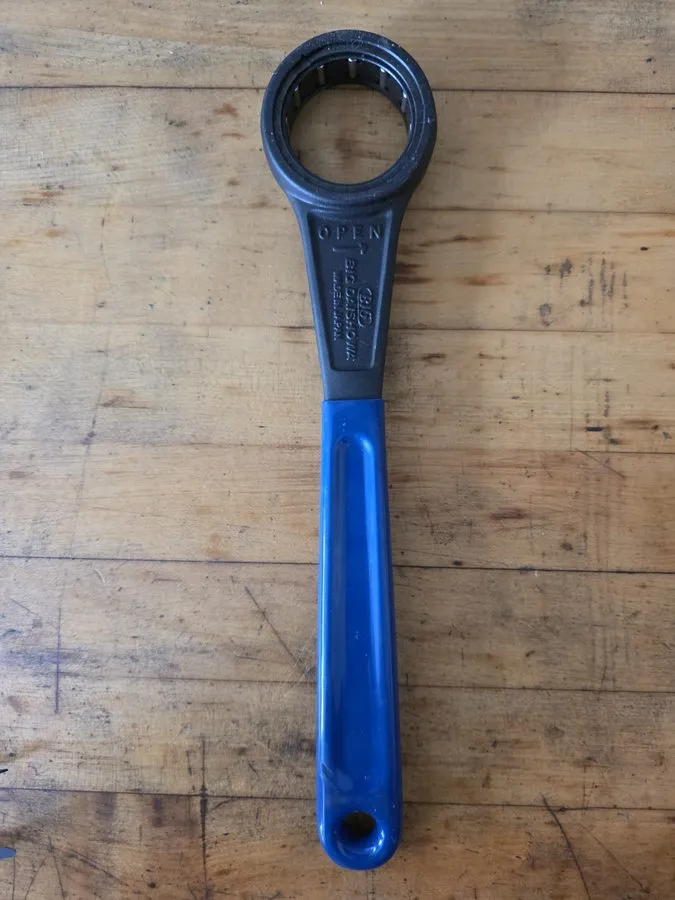 Режущий инструмент Big Daishowa Mega Wrench MGR42L Collet Chuck Wrench — фото лота 1