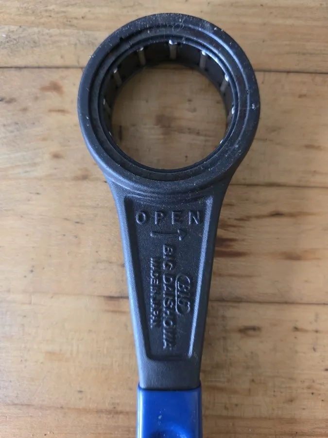 Режущий инструмент Big Daishowa Mega Wrench MGR42L Collet Chuck Wrench — фото лота 2