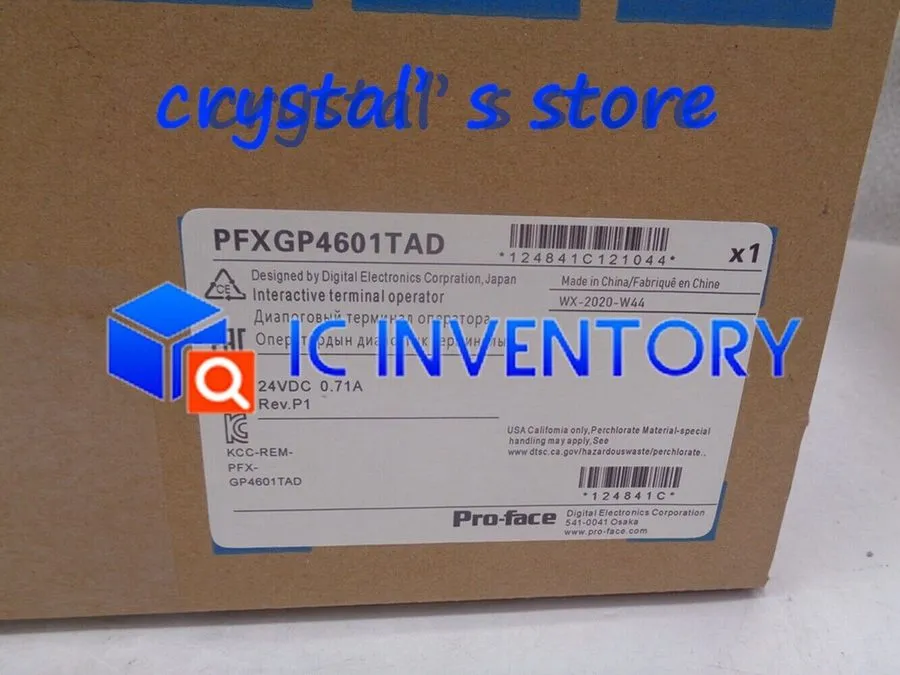 Панель оператора Proface GP-4601T GP4000 HMI Touch Panel 12.1" SVGA 24V DC IP65