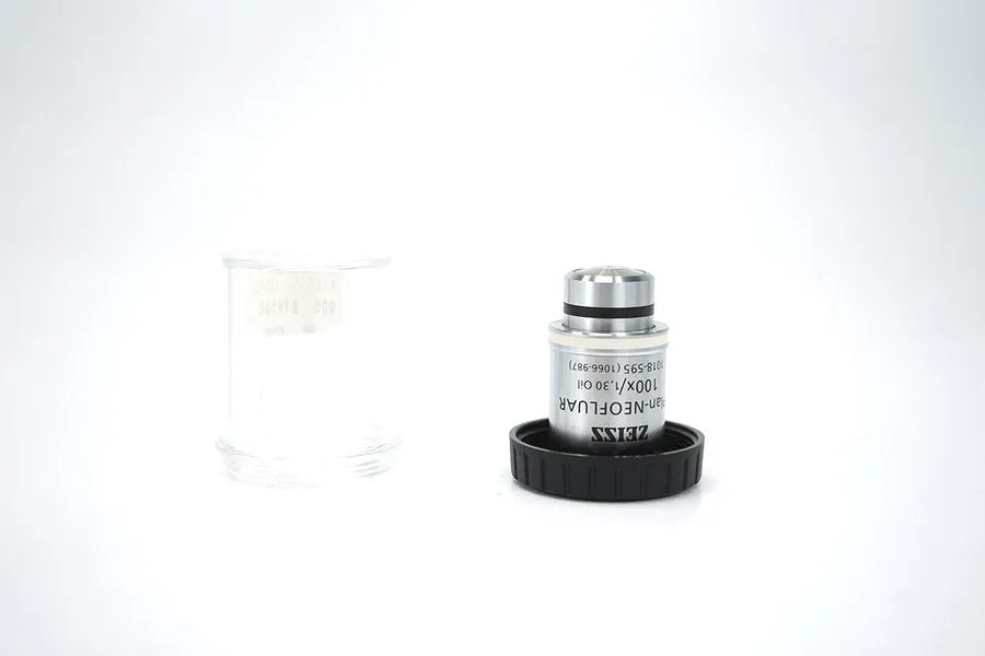 Объектив микроскопа Zeiss 1018-595 Plan Neofluar 100x / 1.30 Oil Microscope Obje — фото лота 1