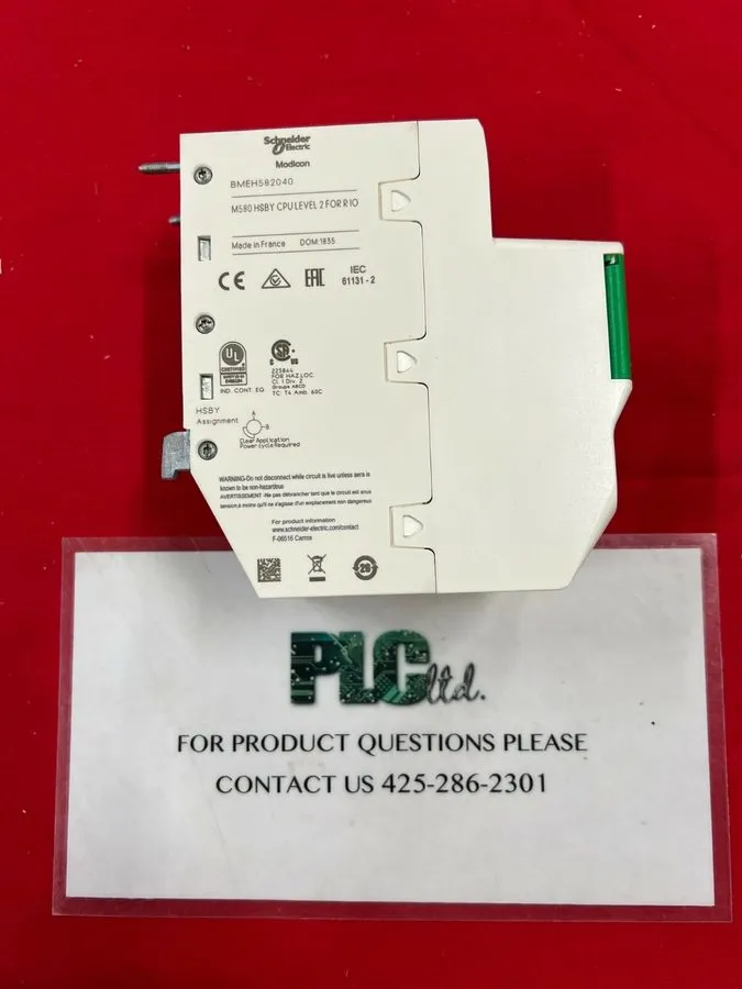 ПЛК Schneider Electric BMEH582040 Redundant processor Modicon M580 8MB