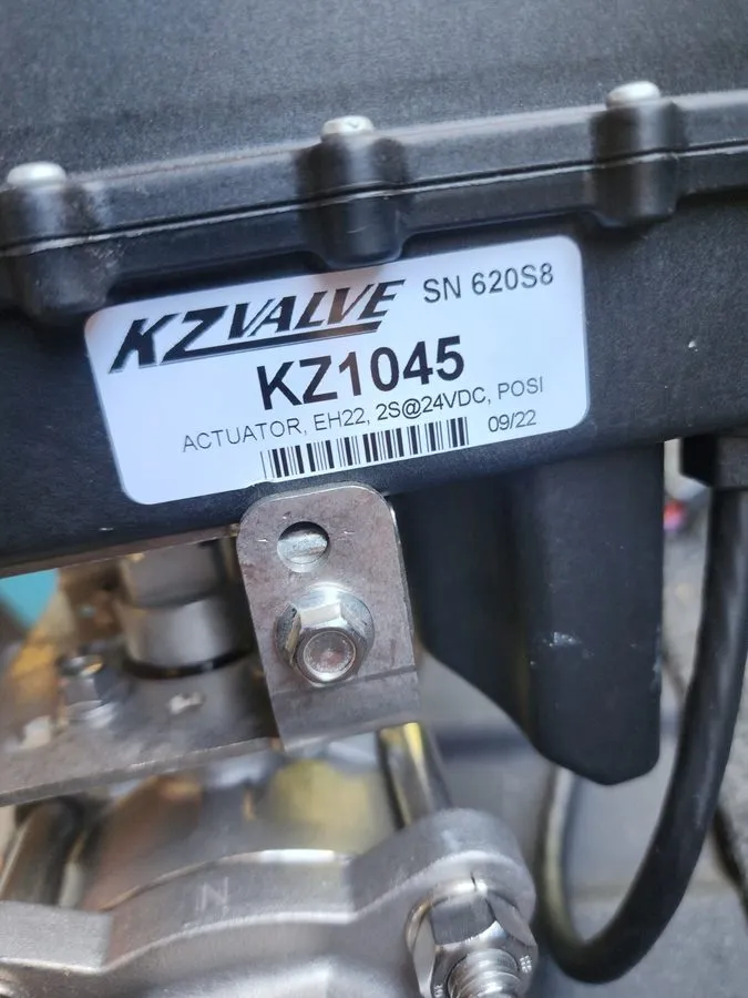 Клапан KZValve 2" Motorized Stainless Steel Ball Valve Assembly 356257-396 — фото лота 2