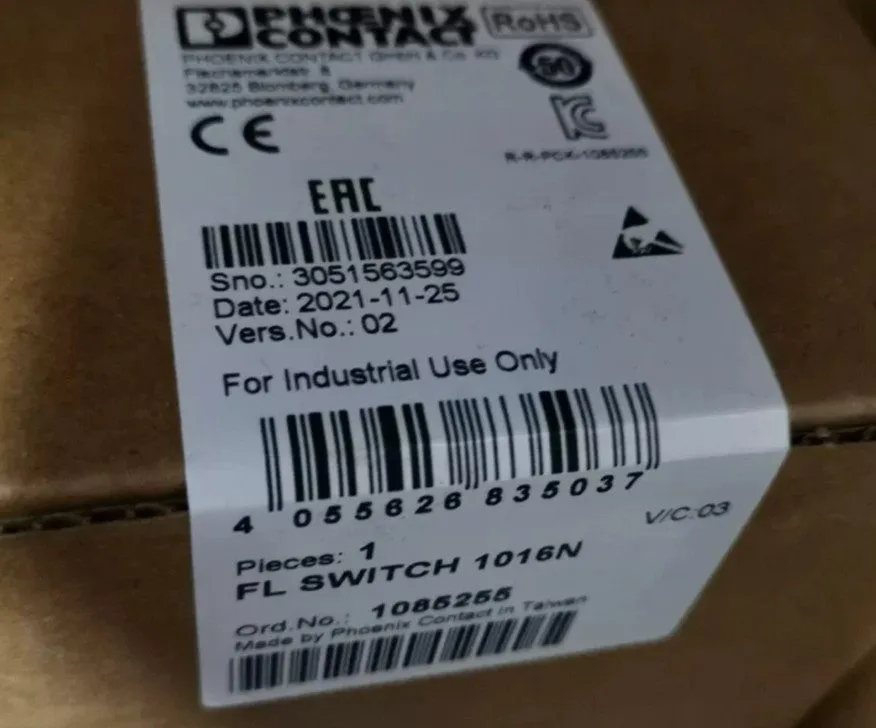 Коммутатор Phoenix Contact 1085255 Ethernet Switch 16 Ports RJ45 10/100 Mbps