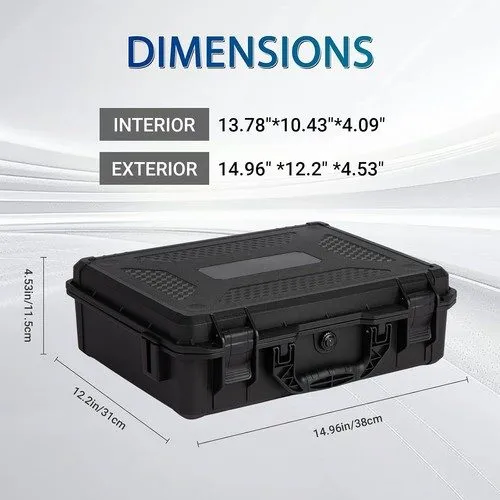 Радиосистема Wireless microphone case Hard Case Compatible W/ Shure BLX24/SM58/P — фото лота 2