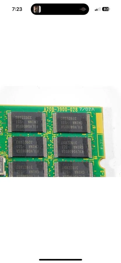 Сервоусилитель Fanuc A20B-3900-0287/02A Servo Drive Control Circuit Board Memory — фото лота 1