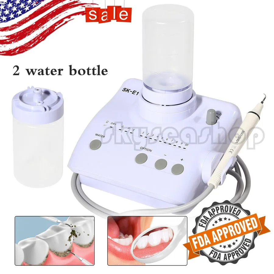 Стоматологический наконечник Dental Ultrasonic Piezo Scaler Handpiece Tips 2Bott — фото лота 4