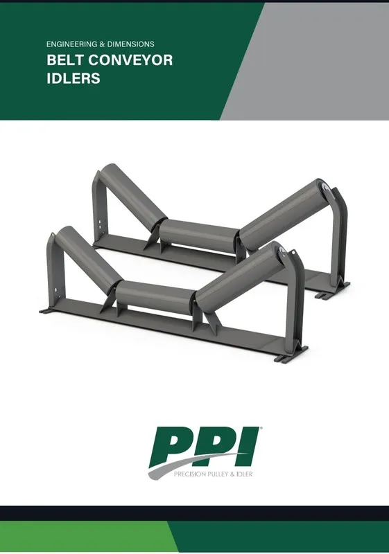 Конвейер PPI B4-35TE-42 SB Belt Conveyor Idlers — фото лота 1