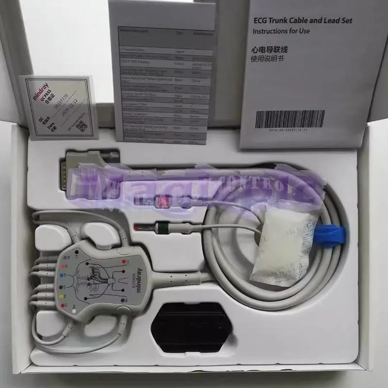 Электрокардиограф Mindray R3A ECG trunk cable 12-lead set EC6408