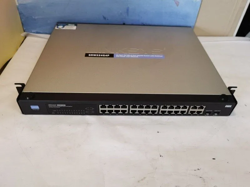 Коммутатор Cisco SF300-24P 24-Port 10/100 PoE Managed Ethernet Switch