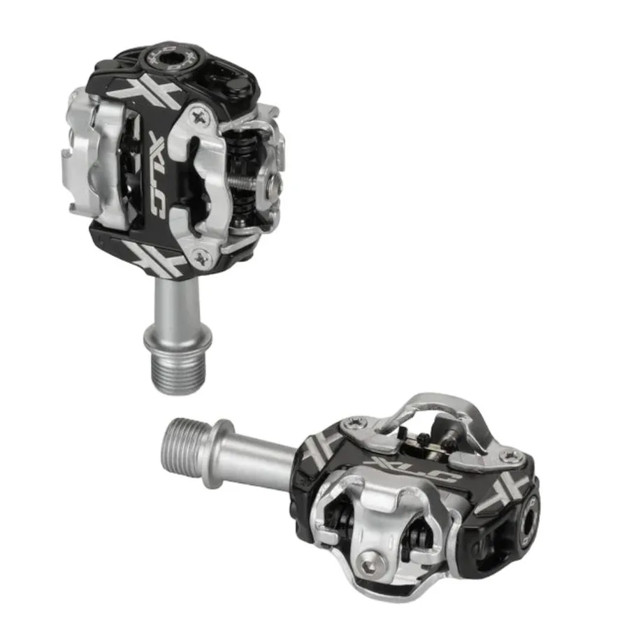 Медицинское оборудование XLC PD-S17 SPD Clipless Double Sided Bike Pedals Black  — фото лота 1