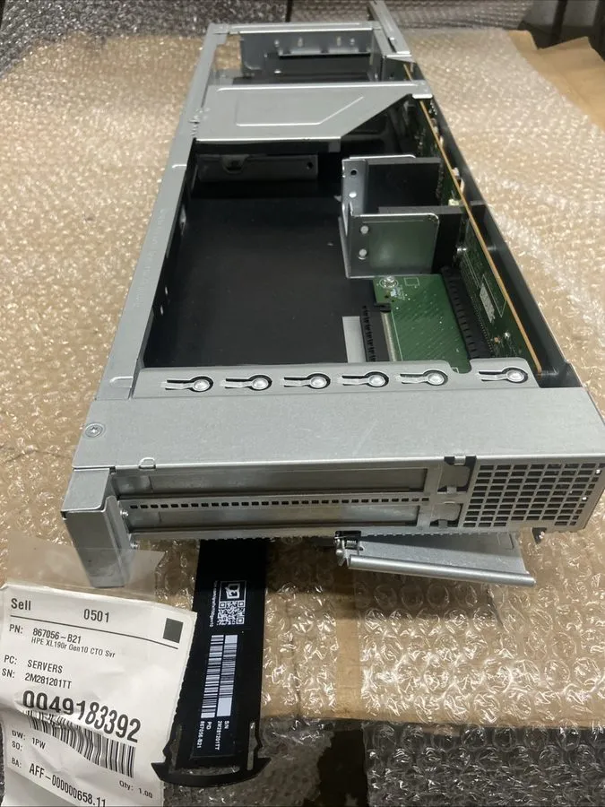 Сервер 867056-B21 HPE ProLiant XL190r Gen10 2U Node Configure-to-order Server — фото лота 1
