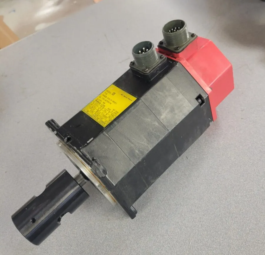 Серводвигатель Fanuc A06B-0313-B001-R AC Servo Motor 127V 4.20A 3PH — фото лота 2