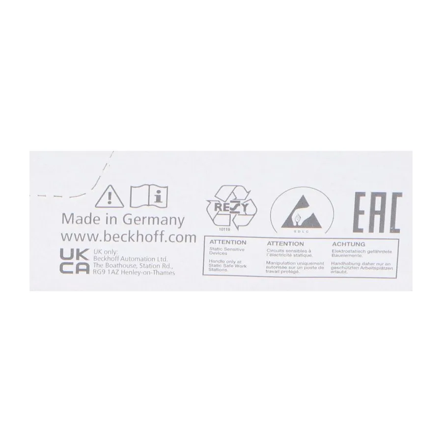 Beckhoff IE3102-0000 NFP Sealed