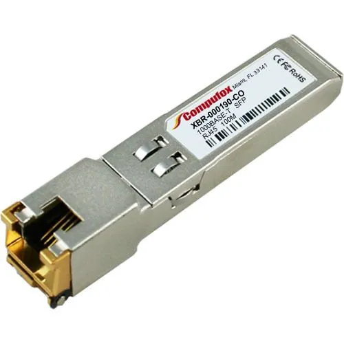 Оптический модуль XBR-000190 SAN Transceiver, 1GE Copper (57-1000042-01) (Brocad