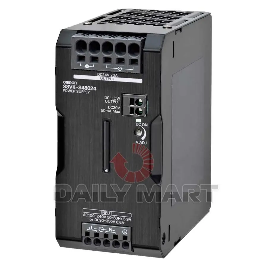 Блок питания OMRON S8VK-S48024 DIN Rail Switching Power Supply 24V 20A 480W