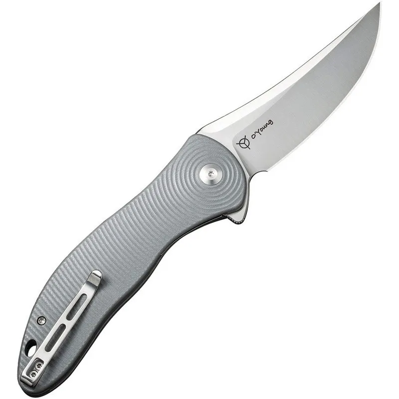 Сервер Civivi Knives Synergy4 C21018A-2 LinerLock Gray G-10 Nitro-V Steel Pocket
