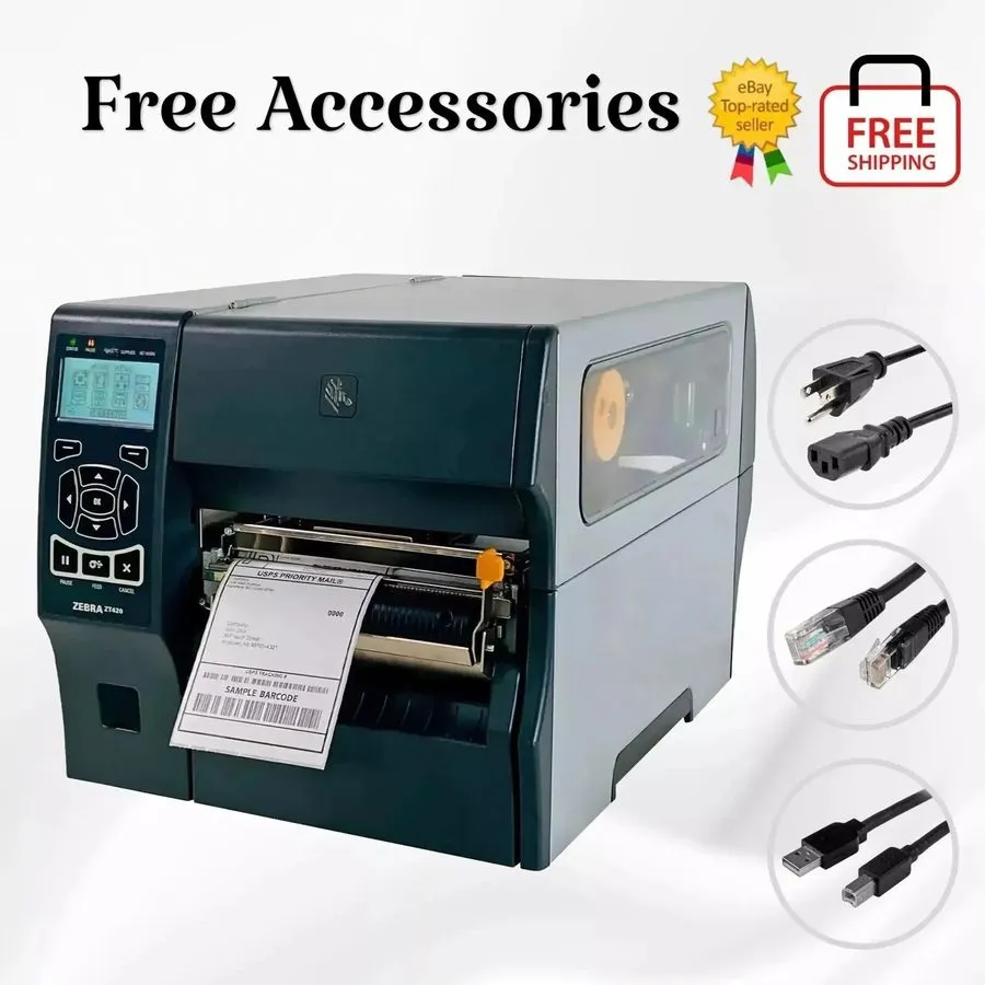 Принтер этикеток Zebra ZT420 203 dpi Thermal Transfer Printer Zebra Firmware Gre