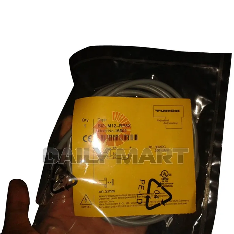 Датчик приближения BI2-M12-RP6X Proximity Switch Sensor
