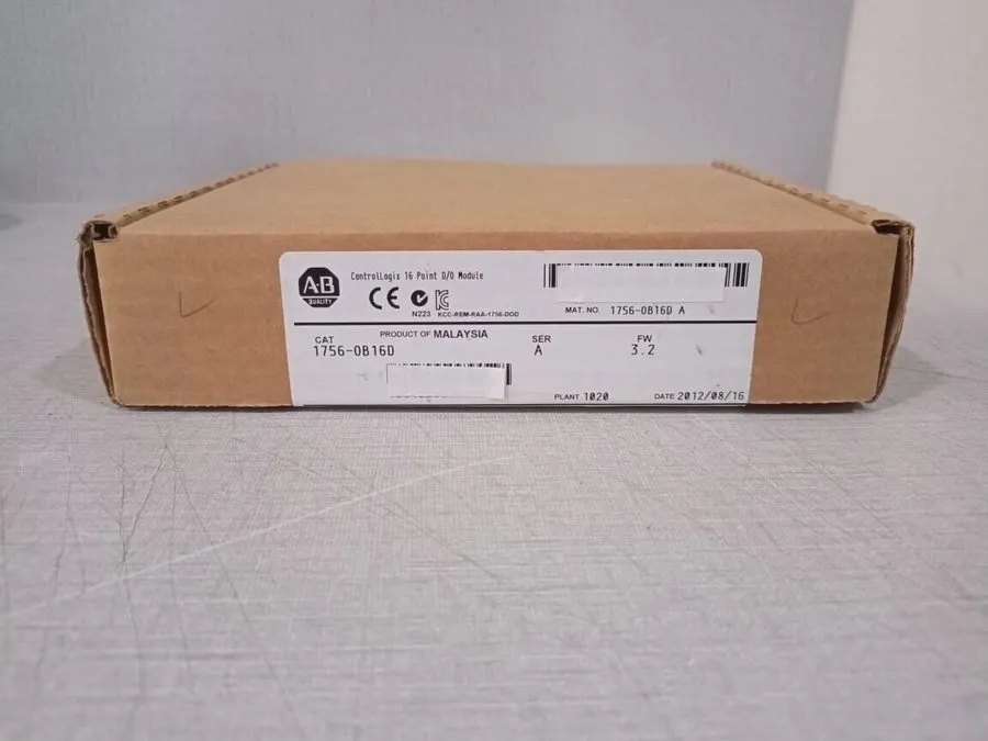 ПЛК FW 3.2 ControlLogix 16 Point D/O Module AB 1756-0B16D