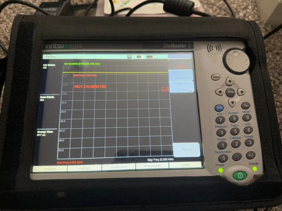 Анализатор Anritsu S331E SiteMaster Cable & Antenna Analyzer Opt 10/19/21 2-4GHz
