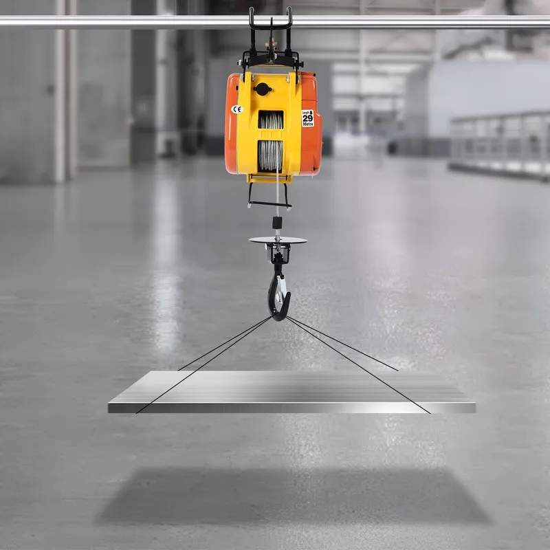 Таль Electric Hoist Wired Control Lifting Hook Warehouses Winch Hoist 230kg/507.