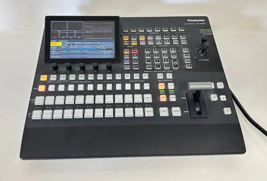 Микшерный пульт ^ Panasonic AV-HS410 Multi-Format Live Switcher Pro Studio Audio