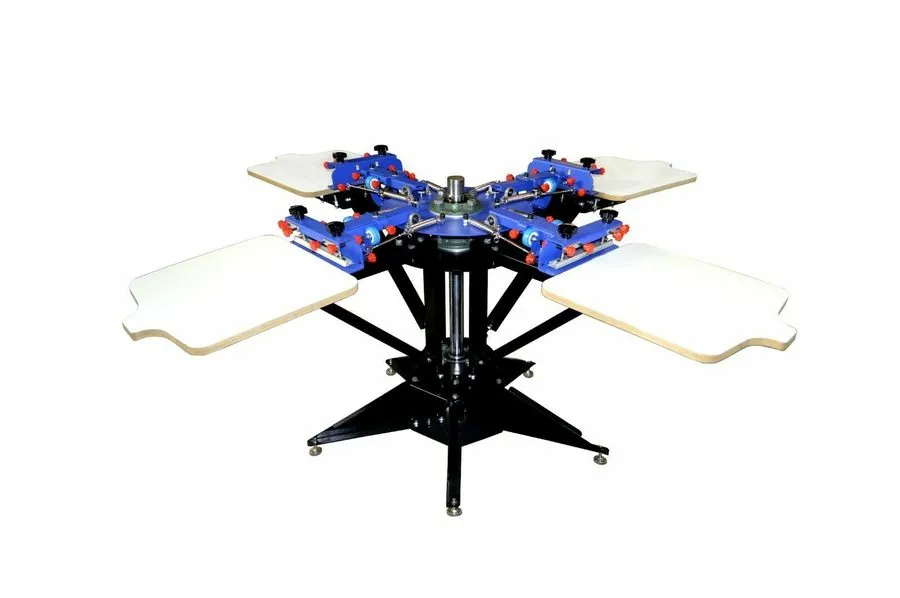 Оборудование рекламного производства Updated Micro-Adjust 4Color 4Station Silk S