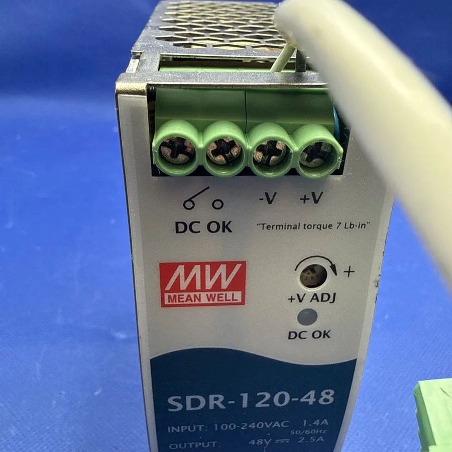 Блок питания SDR-120-48 AC to DC Din-Rail Power Supply with PFC Function, 48VDC, — фото лота 2