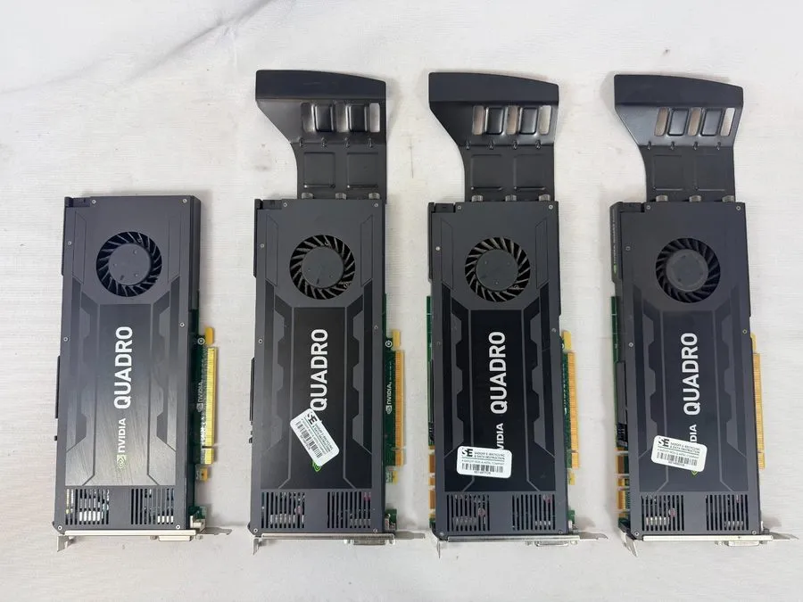GPU-ускоритель (W) -NVIDIA Quadro K4200 4GB GDDR5 PCIe x16 Video Graphics Card G — фото лота 1