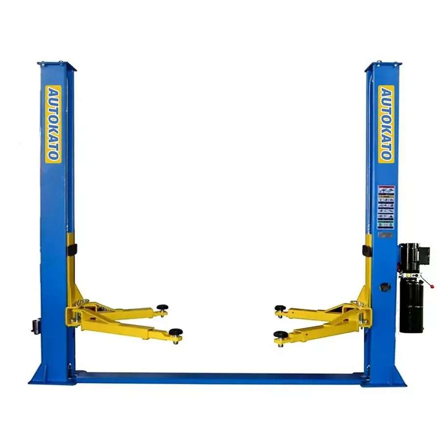 Автоподъёмник AK-H115Z 4.0HP Two Post Auto Lift 11000 lbs Auto Truck 2 Post Lift — фото лота 3