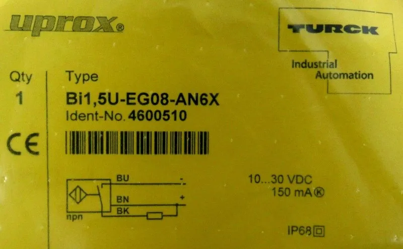 Датчик приближения Turck BI1.5U-EG08-AN6X 4600510 Inductive proximity sensor